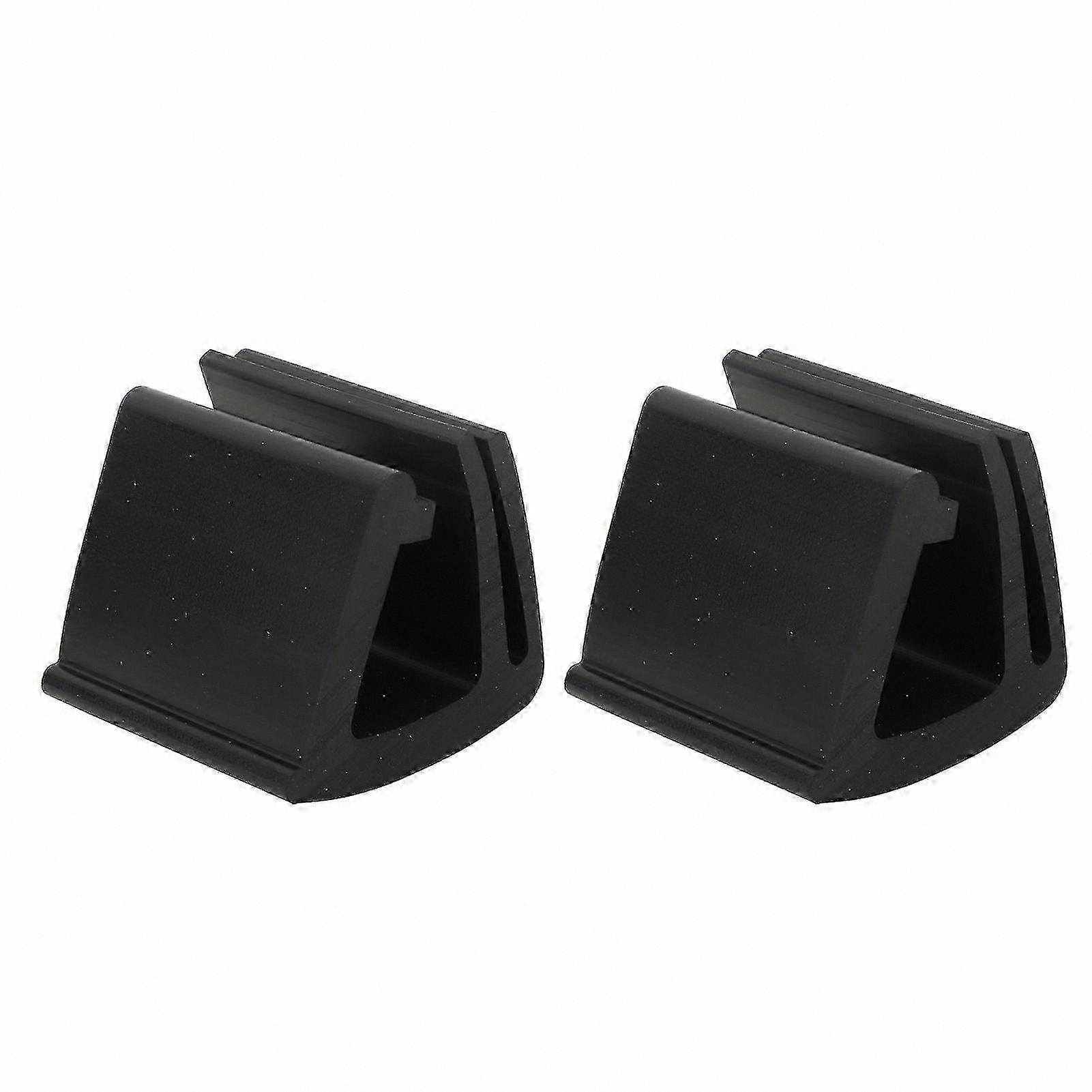 2-Pack Golf Cart Windshield Clips, Durable Rubber Fixing Clamps for Front Windshield Installation