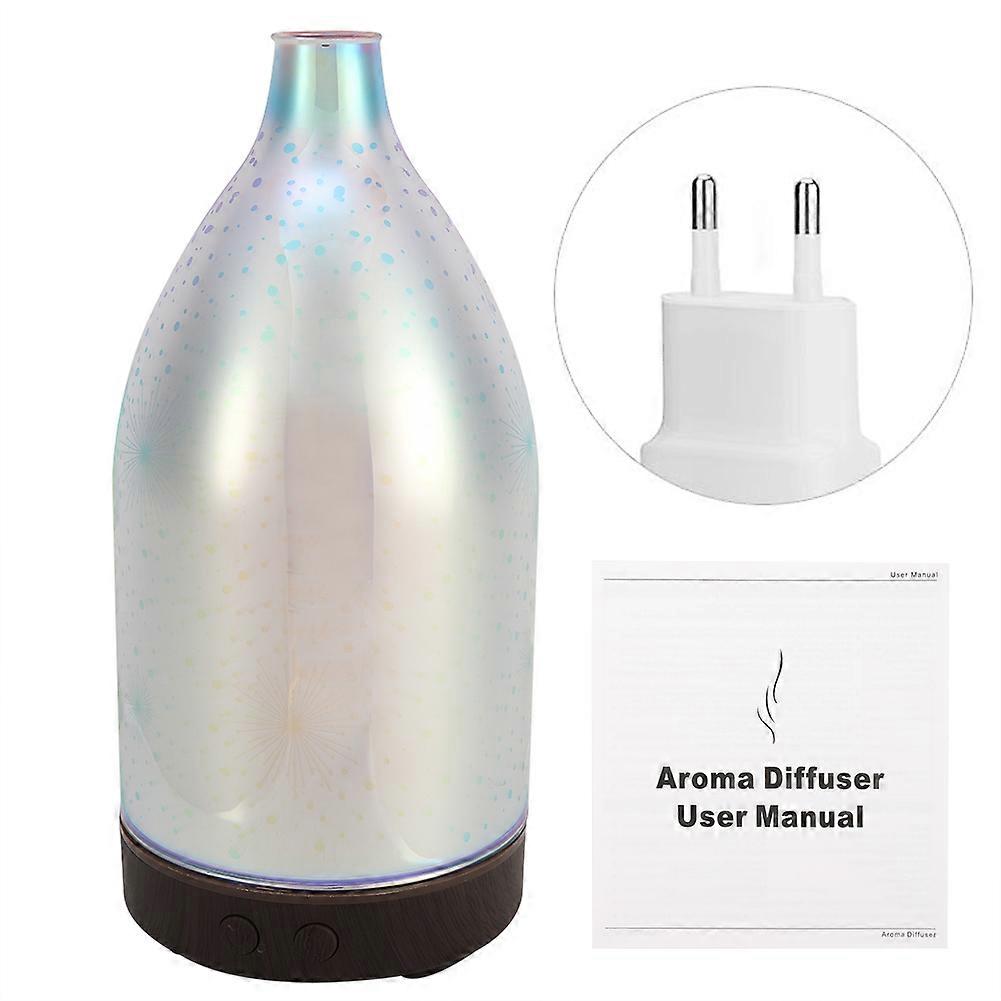 100ml Ultraschall-Aromatherapie-Aroma-Diffusor-Luftbefeuchter LED-Nachtlicht (EU-Stecker)