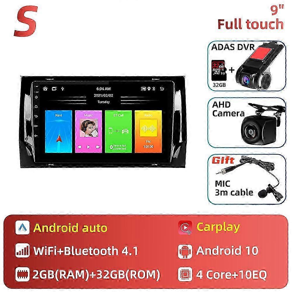 2025 Car Multimedia Player for Skoda Kodiaq 2016-2021 Karoq NU7 2017-2021 Screen 2 Din Android Stereo Gps Navigation Radio Head Unit