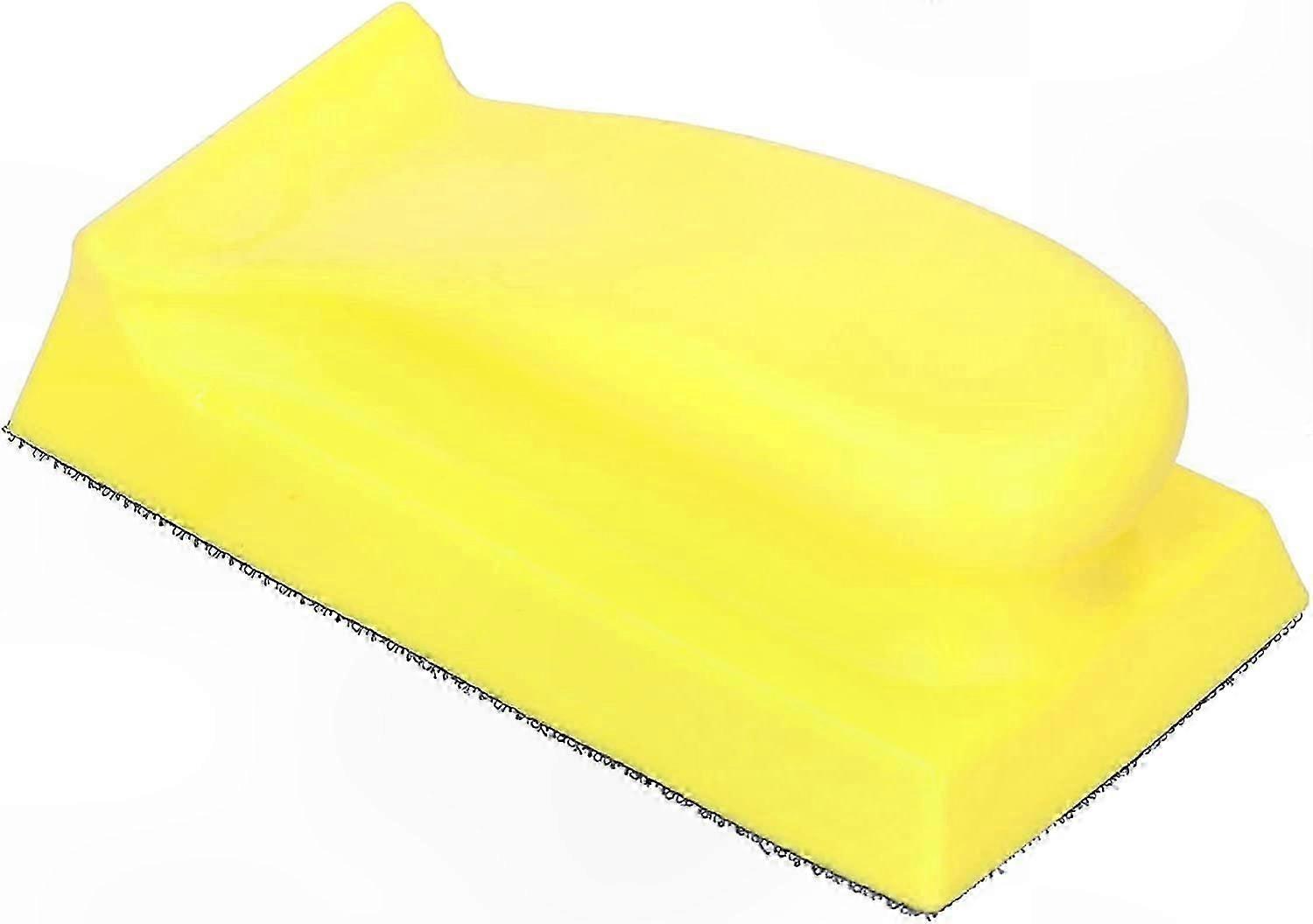 Self-Adhesive Rectangular Sandpaper Pad for Hand Sanding, Foam Block for Smooth Finishing