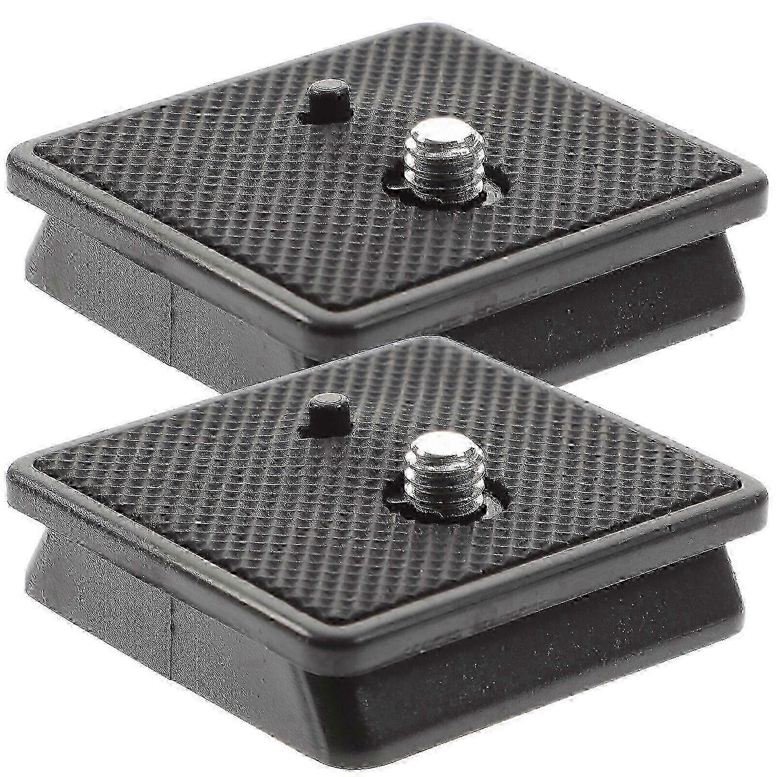 2pcs Tripod Mount Tripod Quick Release Plate 1/4 Inch Screw Tripod Camera Mount Edition 0724