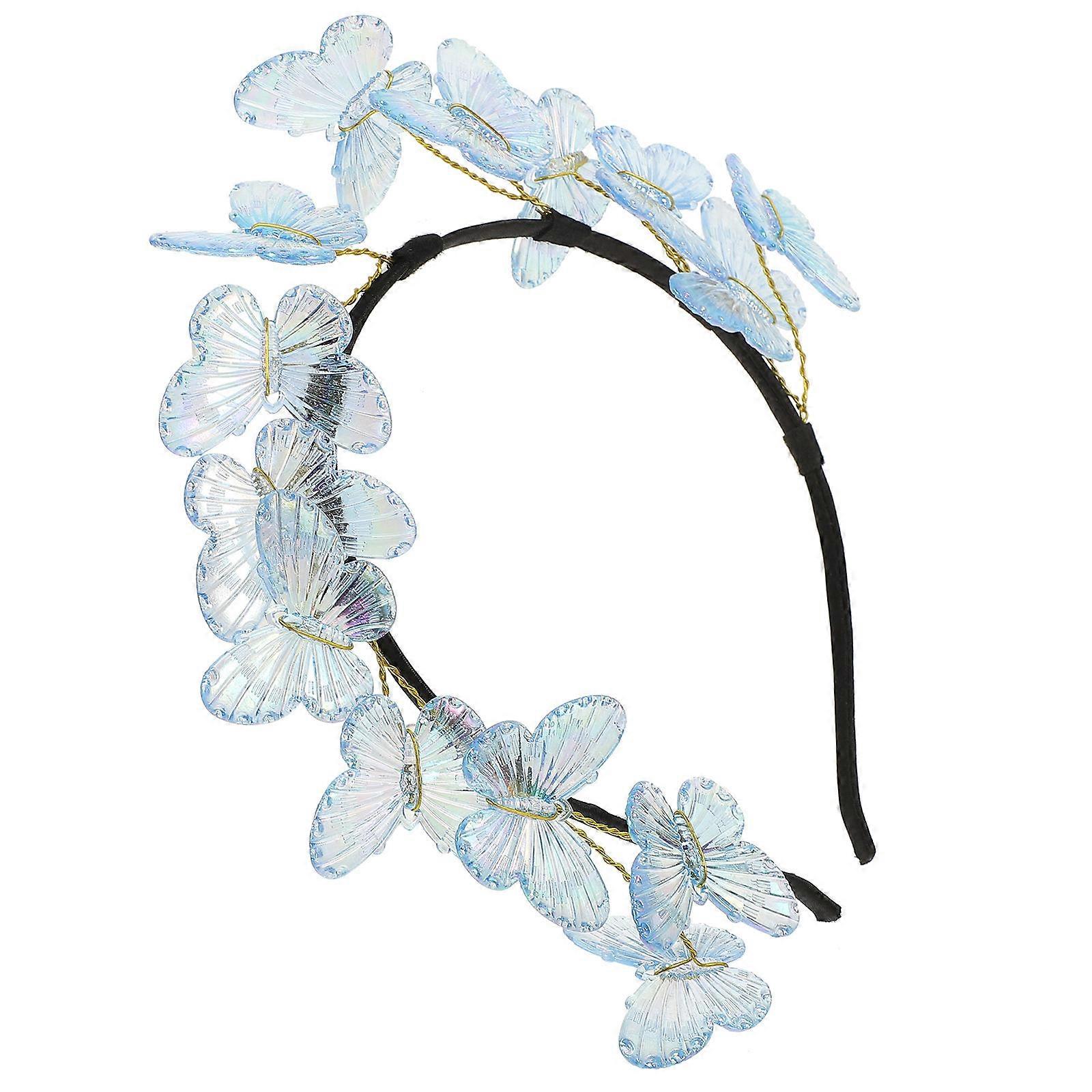 Bow Design Butterfly Headband Gorgeous Headband For Women's Parties 6.7X6.3X1In Use 1Set