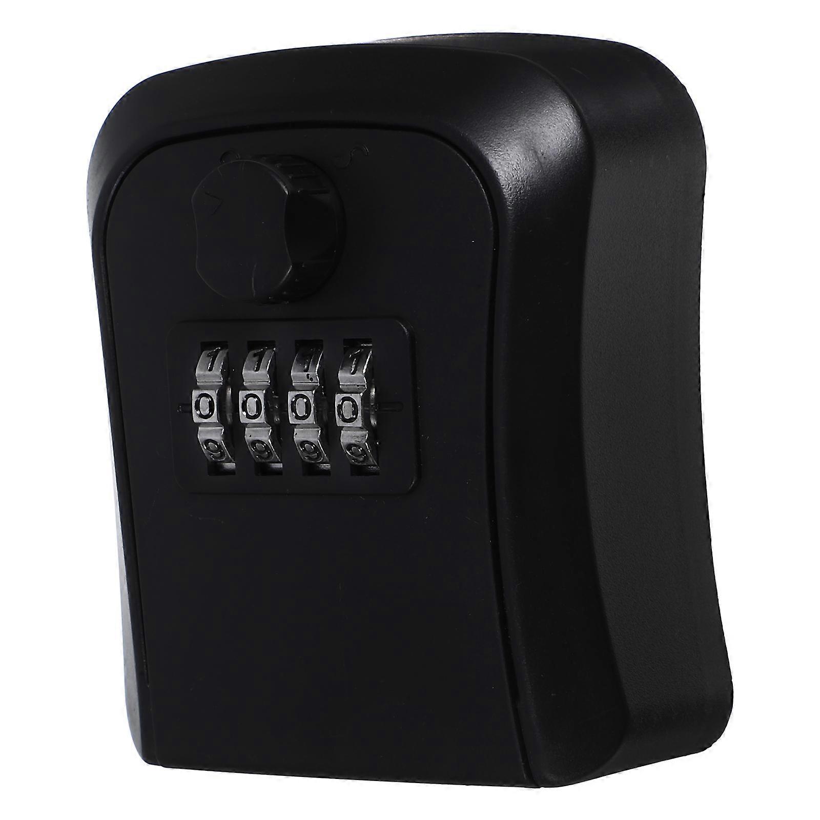 Wall Mounted Resettable Key Lock Box for Outdoor Use Secure Key Storage Safe with Combination Code Easy to Install