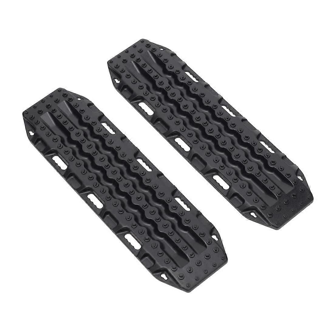 Sand Ladder Ramp Board for 1/10 RC Crawler Car Axial SCX10 TRX4 Black Upgrade Parts 2-Pack Durable Design