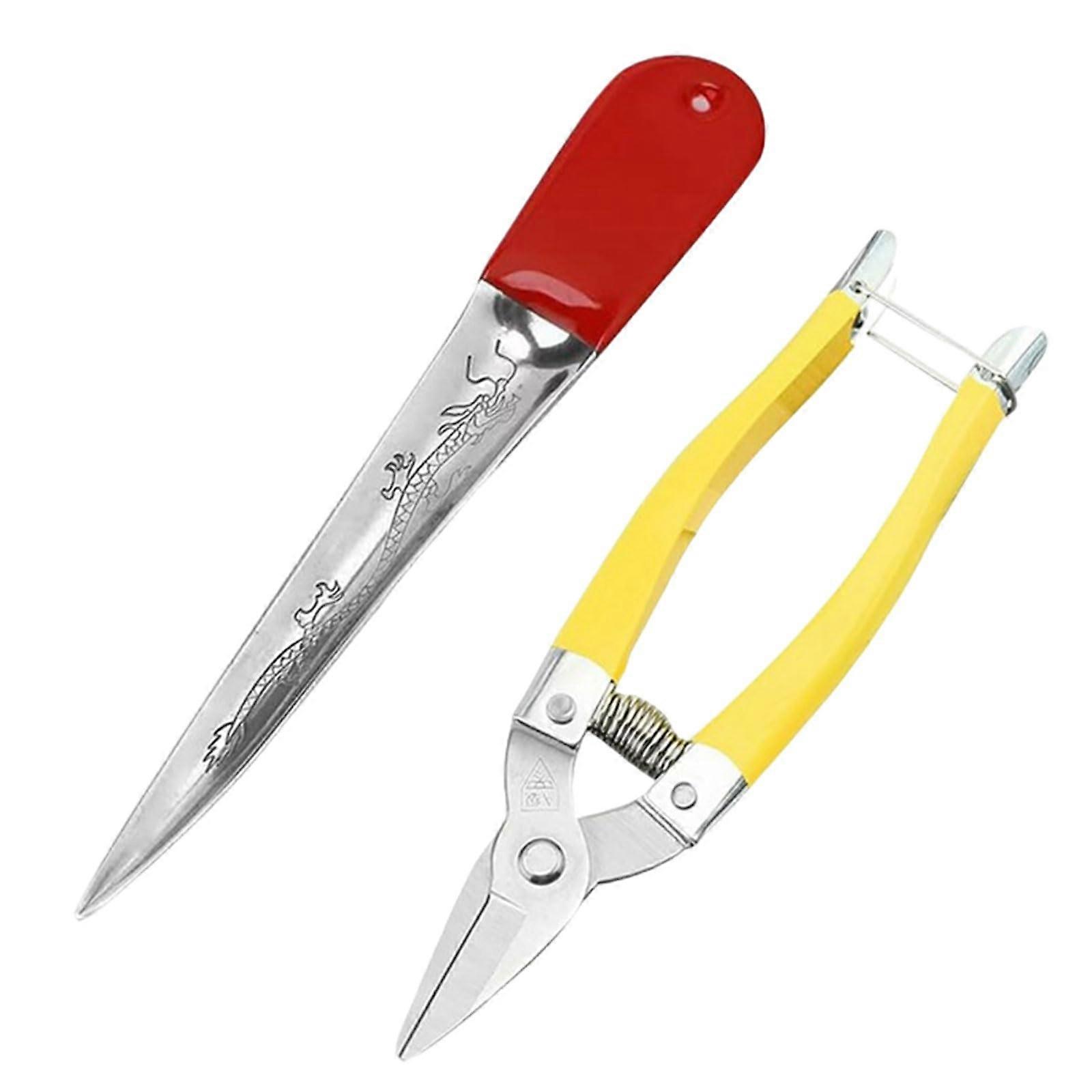 Professional Wicker Tool for Rattan Furniture Metal Pressing Tool Scissor Set for Precise Weaving Work