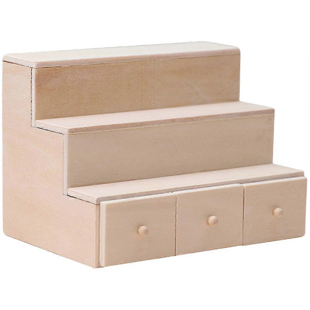 Durable Floating Wall Shelf for Dollhouse Furniture Decor & Educational Pretend Play Accessory