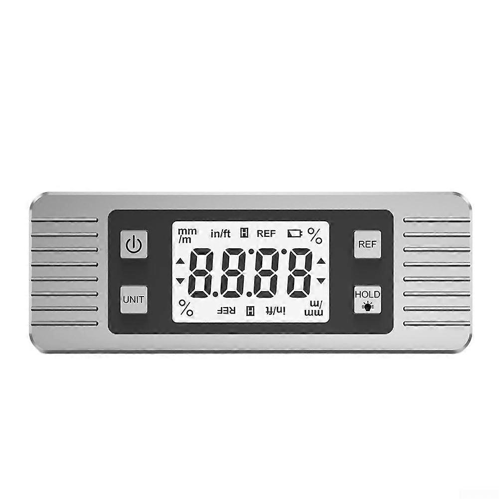 Digital Inclinometer Protractor Angle Meter Level Indicator LCD Backlight Magnetic Adsorption Portable Size Easy Read Display