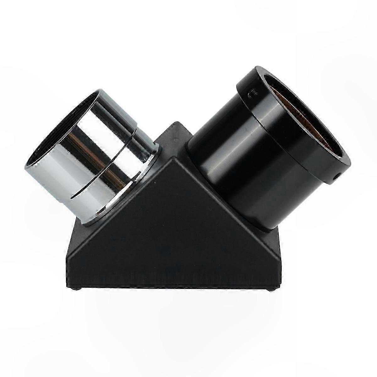 1.25" 90-Degree Diagonal Mirror Adapter for Refractor and Catadioptric Telescope Eyepieces