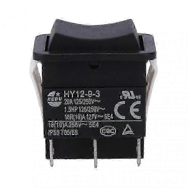 Hy12-9-3 Easy Install Arc Small On Off Push Button Safe Rocker Switch Industrial