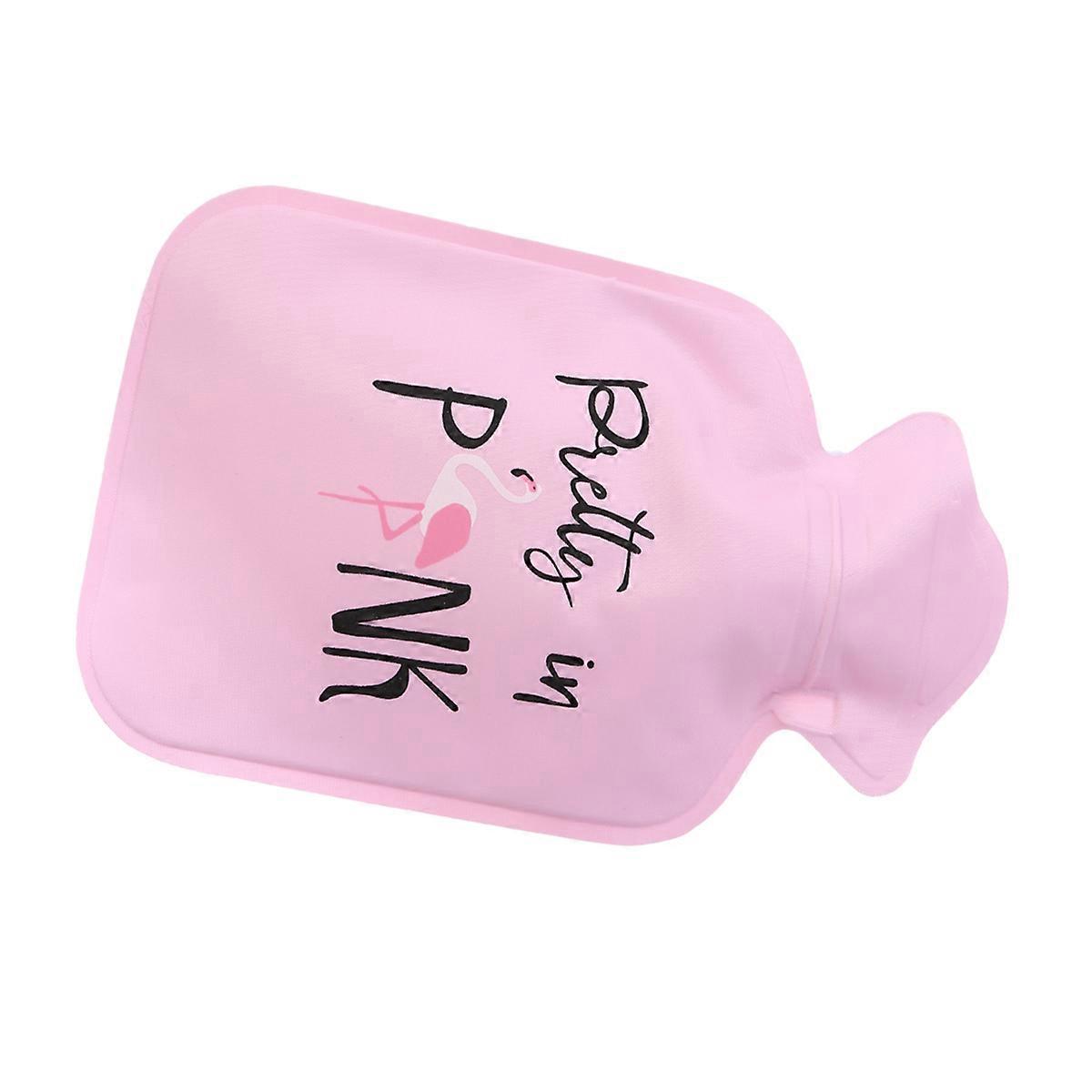 PVC Hot Water Bag with Knit Cover Classic Design for Warming Multi Color 3.5L Capacity