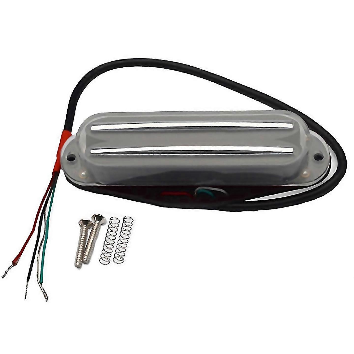 For Pickups Sixstring Electric Guitar Humbuckers Transparent