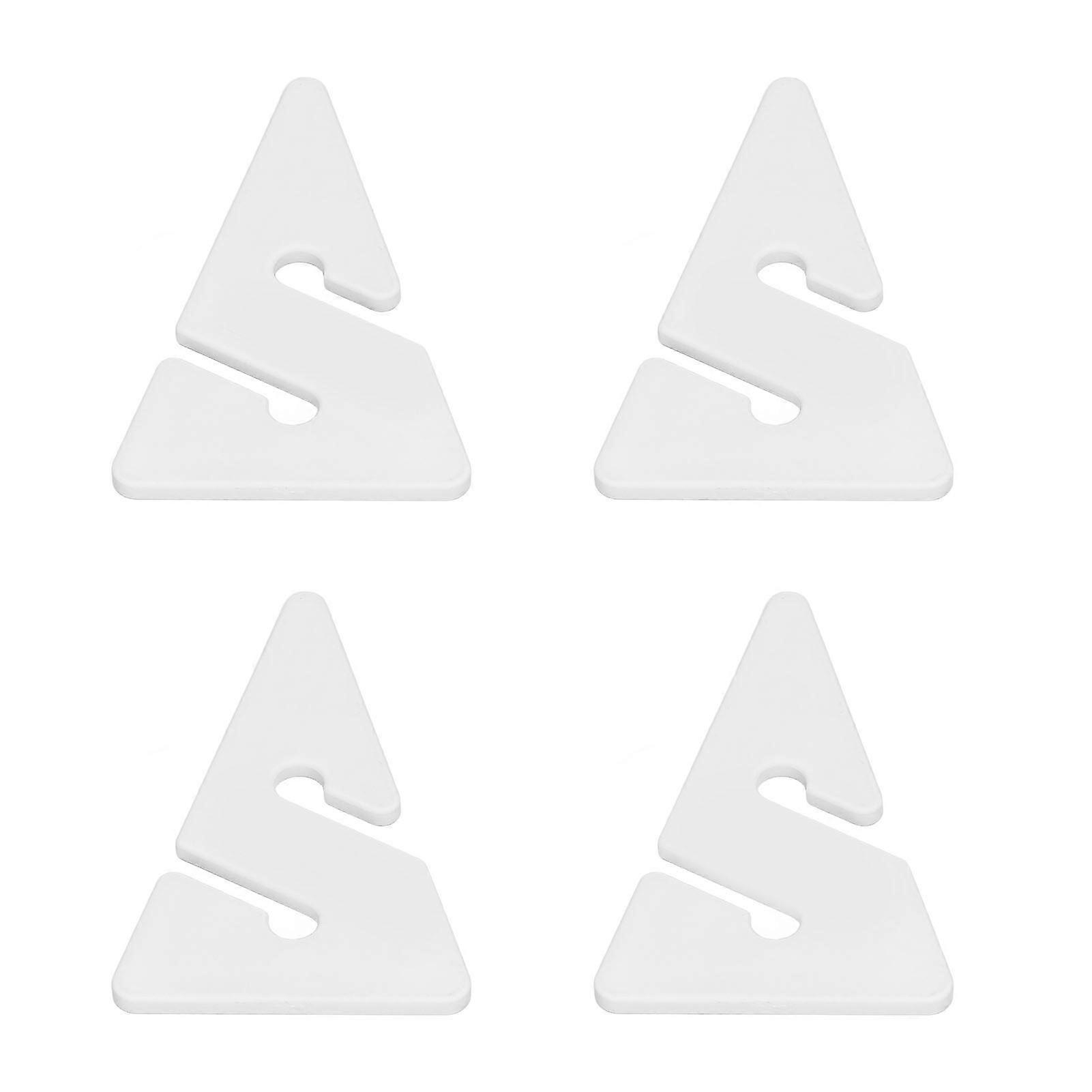 4Pcs Scuba Wreck Dive Line Arrow Marker ABS Triangle Shape Guide Rope Indicator for Techical Cave Diving Diver