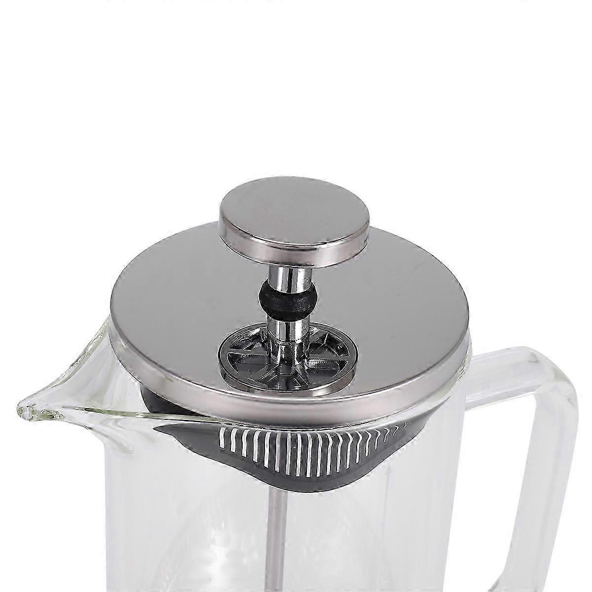 Double Layer High Borosilicate Glass Pot with Scale