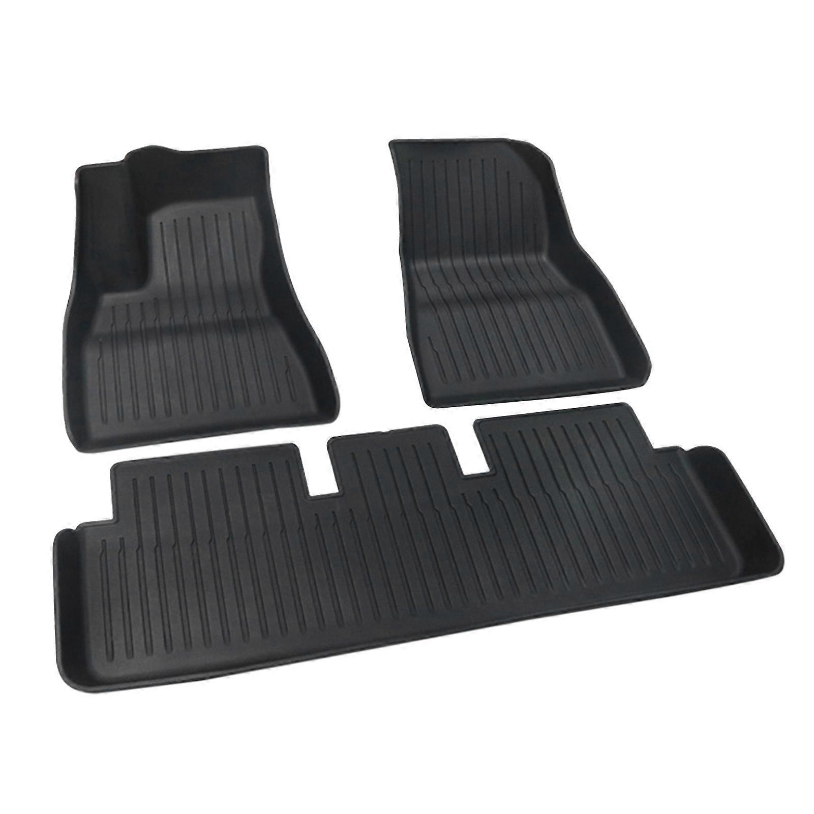Waterproof Dustproof TPE Floor Mats for Model 3 2023 Front & Rear