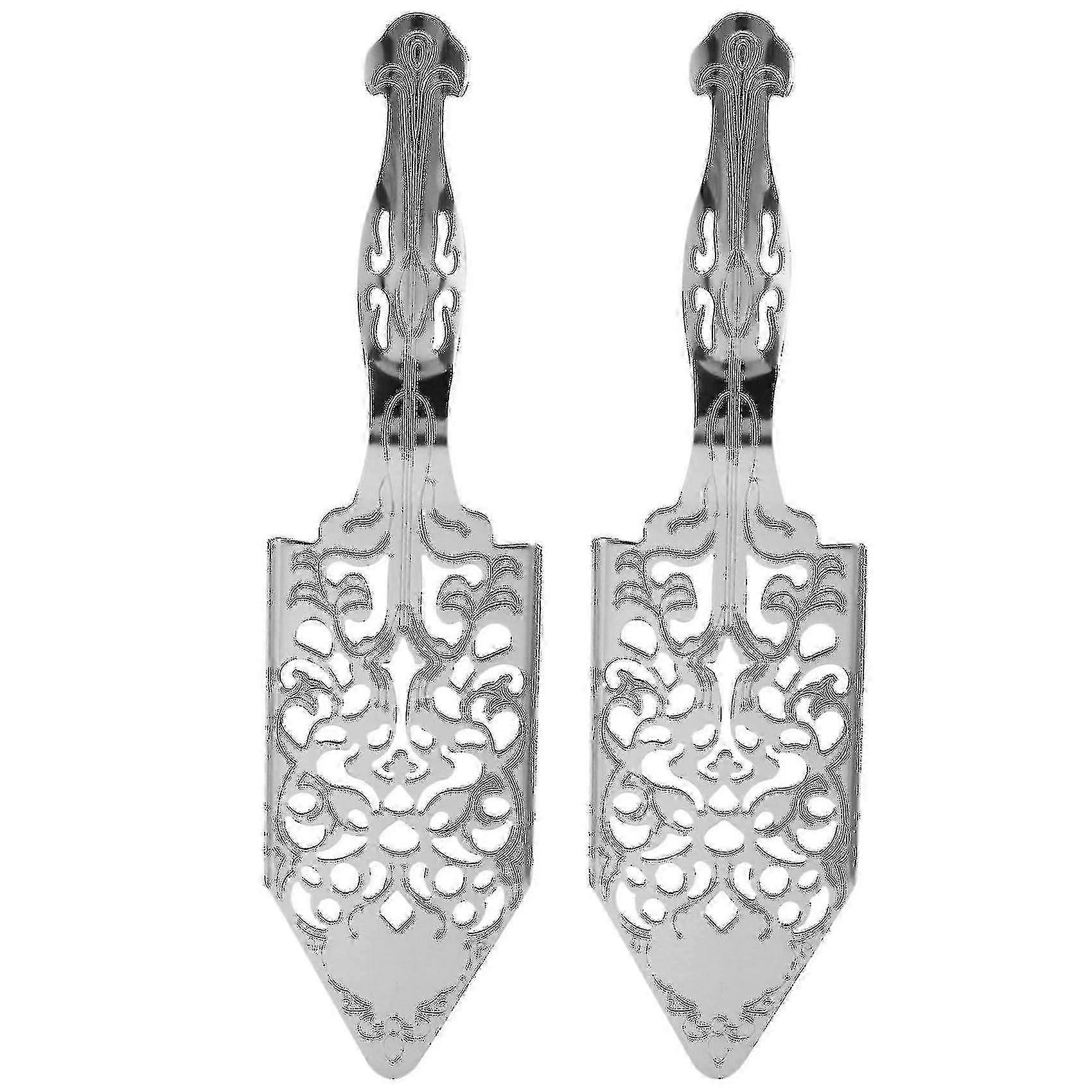 Absinthe spoons, two-piece set, 304 stainless steel, durable and anti-overflow