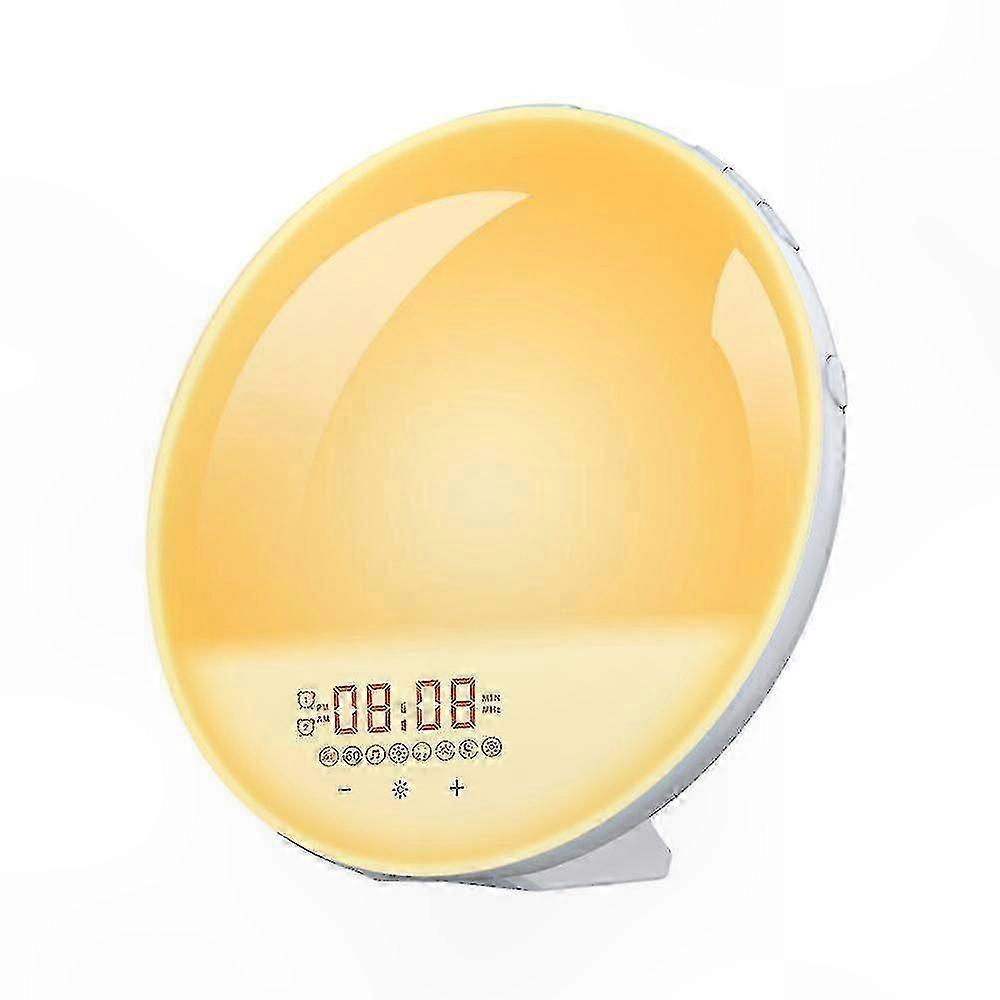Wake-Up Light with Sunrise Simulation, FM Radio, and Bed Shaker Functionality