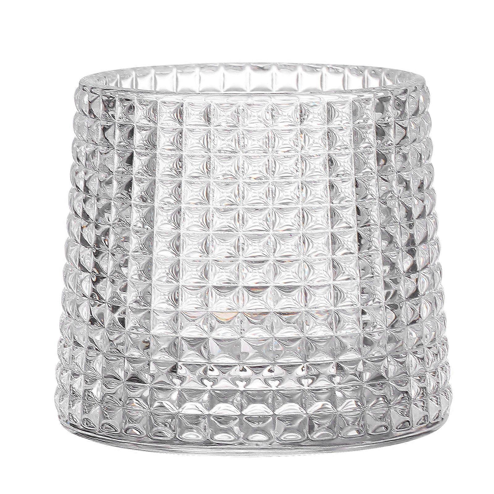 Whiskey Cup Made of Premium Glass for Drinking with Excellent Stability and Smooth Mouth 1 Pc Transparent