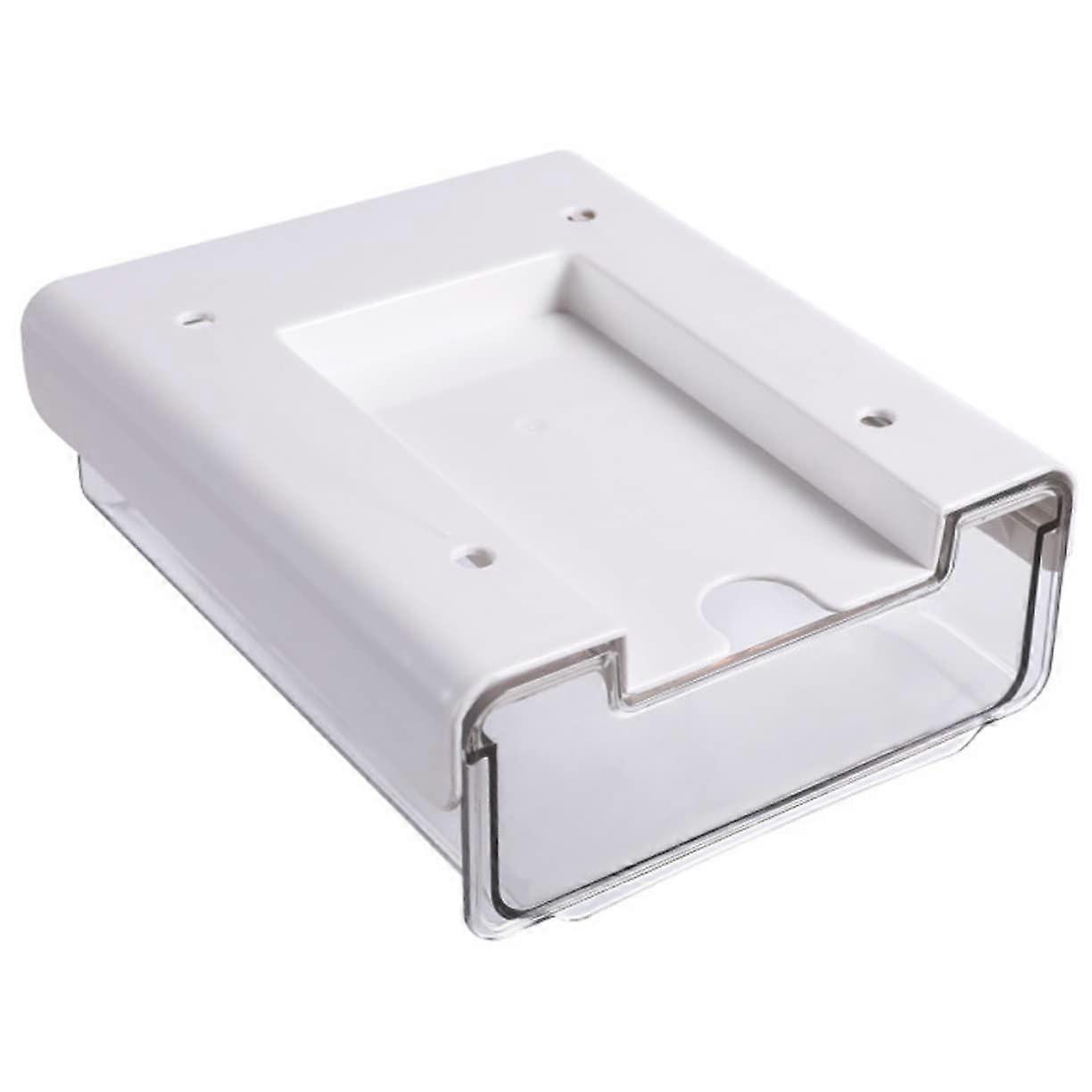 Desk Mount Hidden Drawer Desk Bottom Storage Box Table Bottom Organizer Drawer Organizer Space Saver