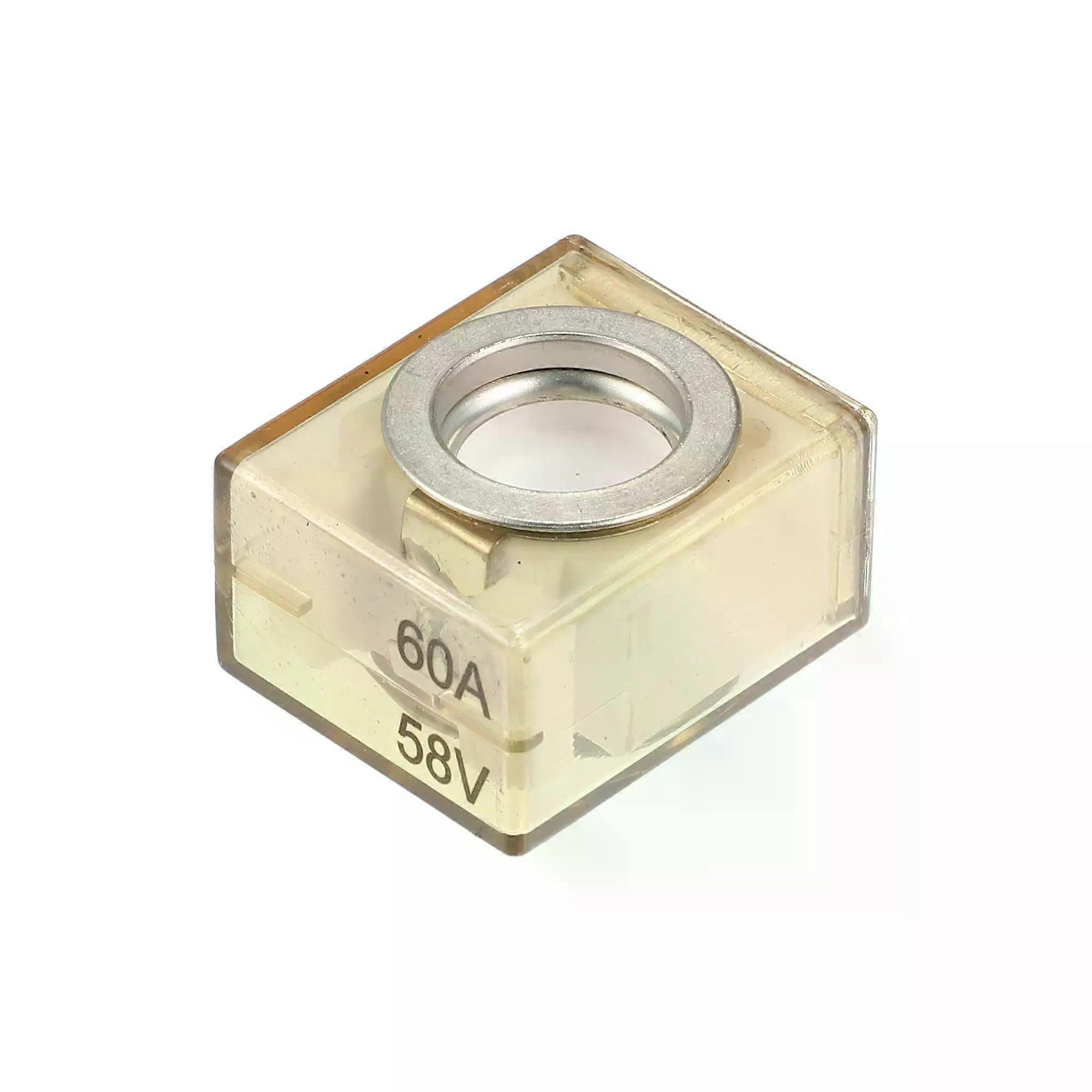Waterproof 60A 75A 80A 90A Marine Rated Battery Fuse Terminal Fuse Only 58V DC Maximum