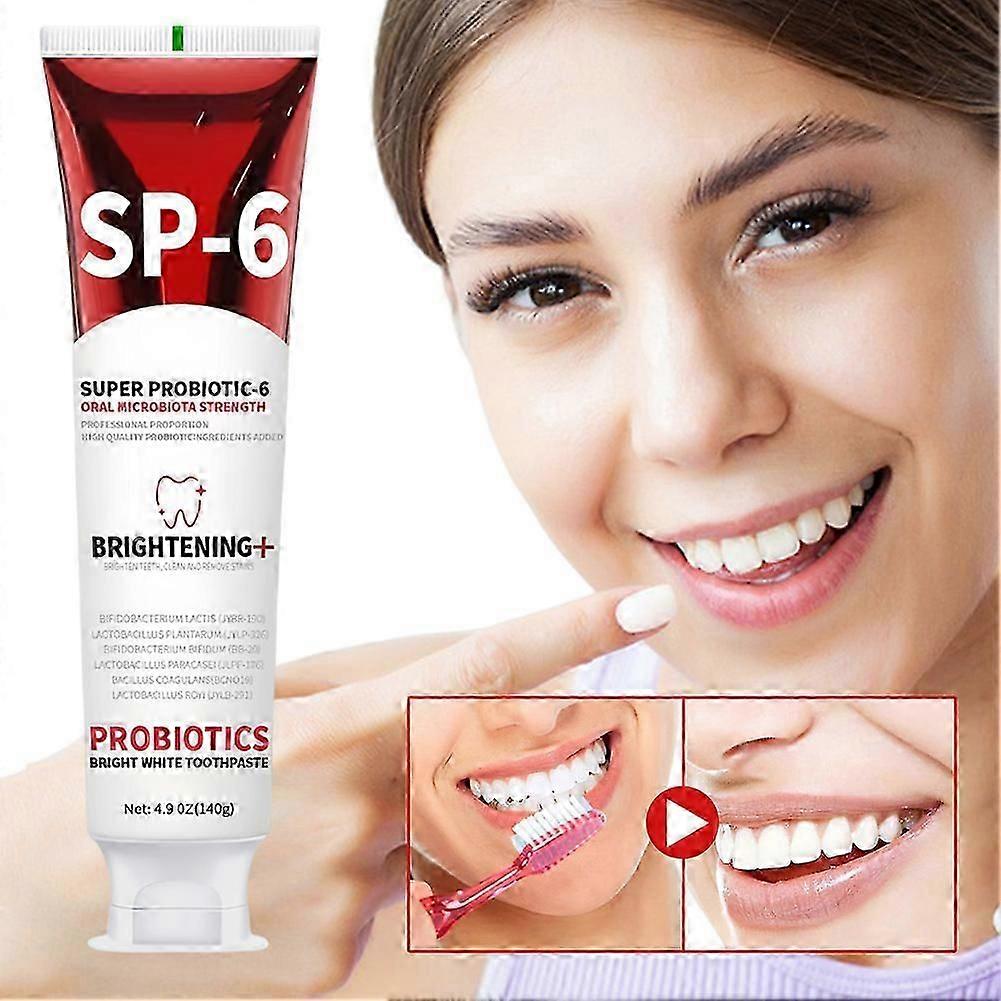 SP6 Probiotics Whitening Toothpaste Removing Bad Odor Toothpaste for Teeth Care