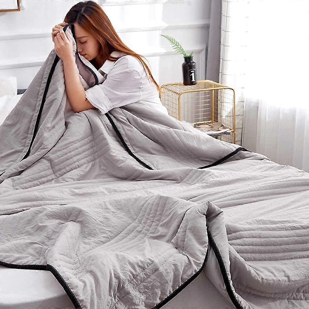 Cooling Blanket Washed Cotton Summer Thin Quilt For Children Kindergarten Lightweight Bed Blanket Size 200 Color 5