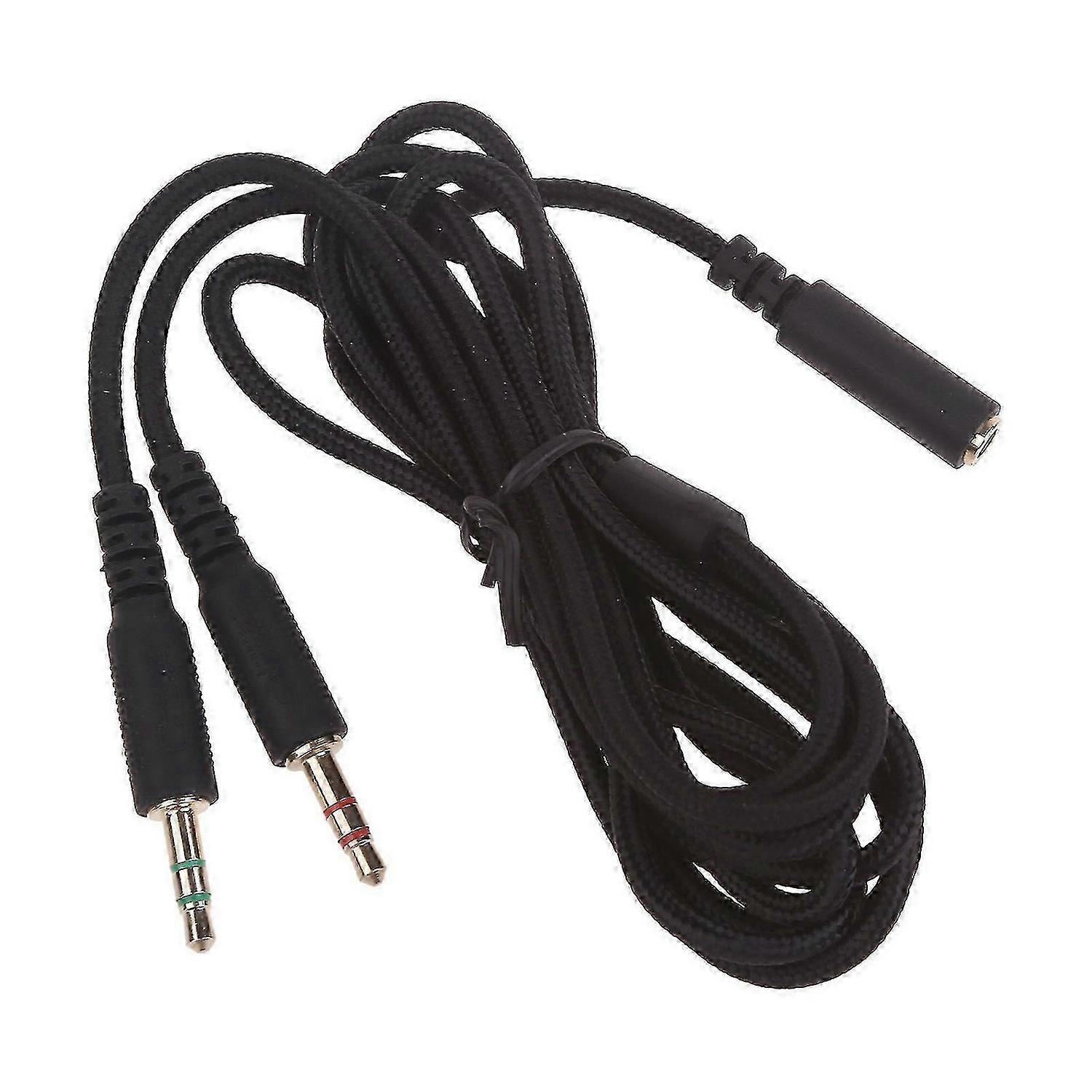 Portable Nylon Braided Headphone Cable Music Cord Line for Earphones Headset