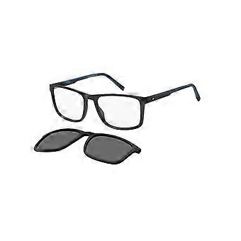 Sunglasses Tommy Hilfiger TH 2281/C BLACK TEAL/ GREY POLARIZED 55/17/145 Man