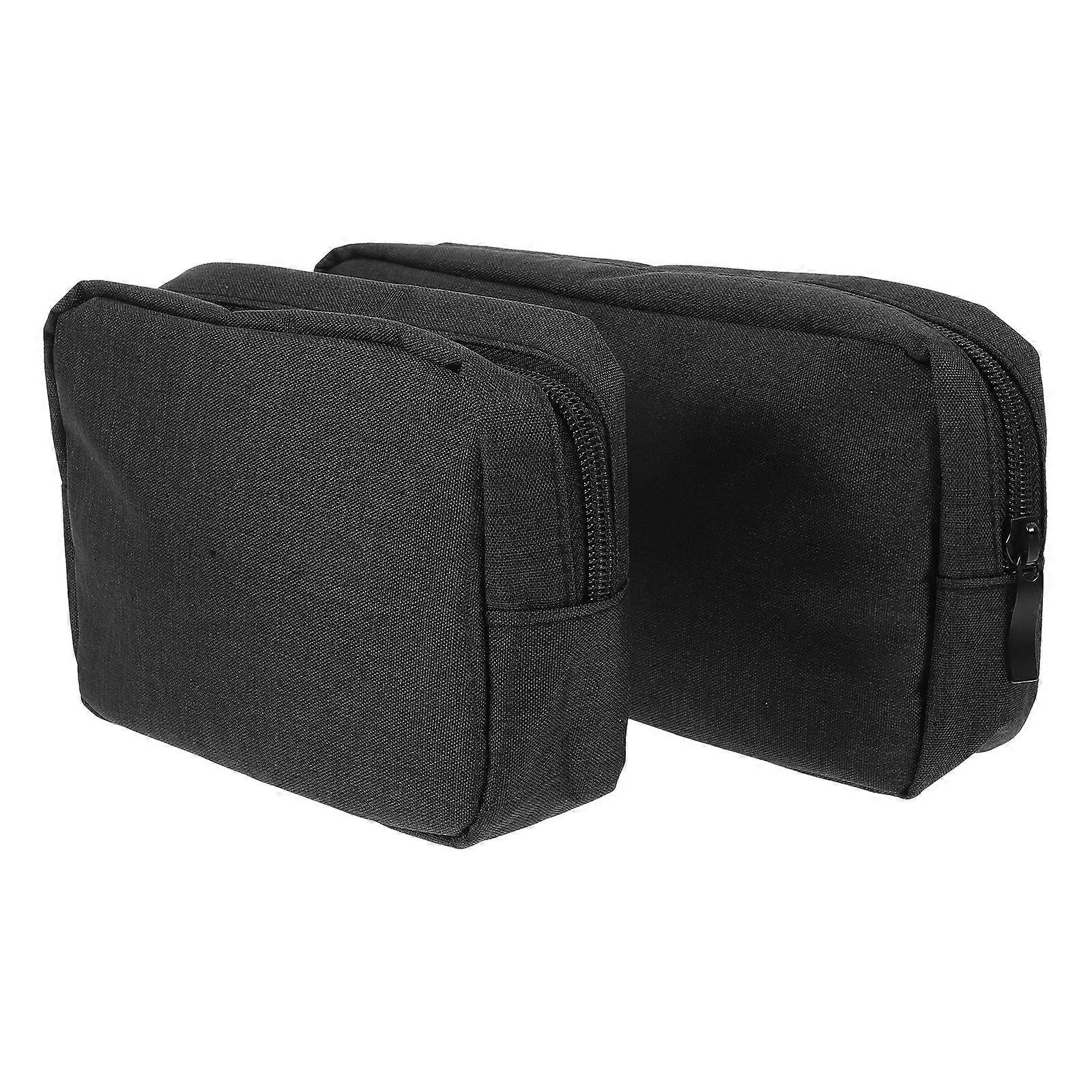 Digital Accessories Organizer Bag for Storage Electronics 2Pcs Set