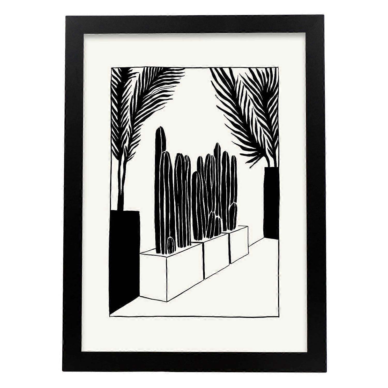 Moderne Cactus Poster
