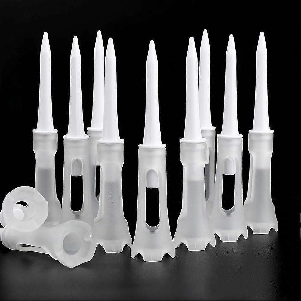 Low Resistance Golf Tees 25-Pack For Distance And Accuracy