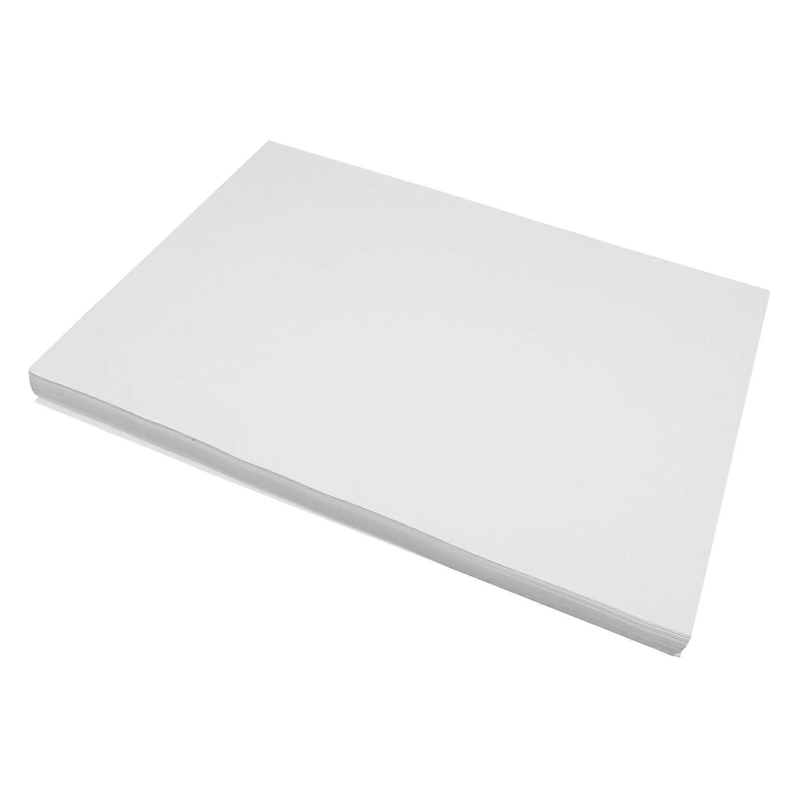 100 Sheets Self-Adhesive Printable Sticker Paper A4 Size Waterresistant Labels For General Users White Matte Finish