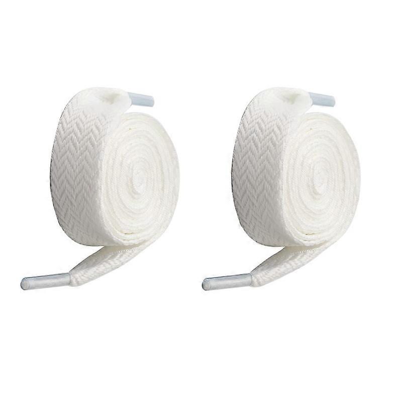 Lacets plats, 2 paires