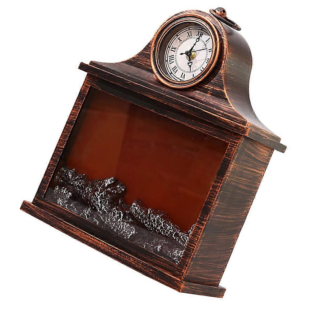 Household Fireplace Decor Fireplace Lamp Decorative Function 1Pcs Plastic