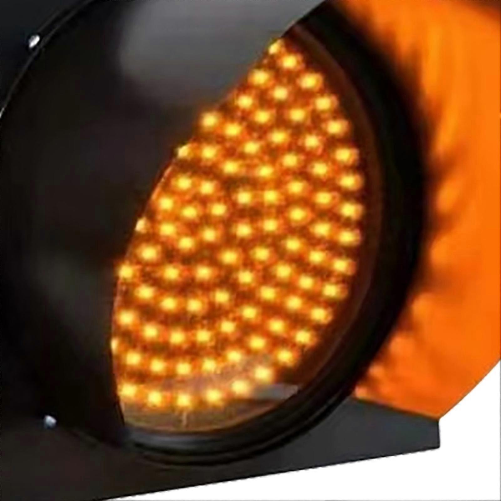Solar Strobe Warning Light 300 Type Durable LED Traffic Signal