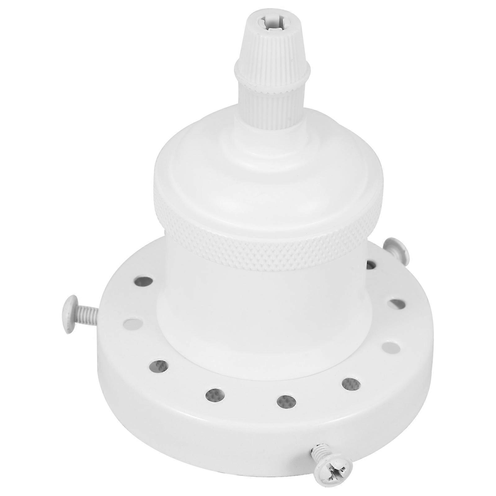Lamp Bulb Holder Replacement Designed For Various Occasions Including Kitchen And Office In White Finish 1Pcs