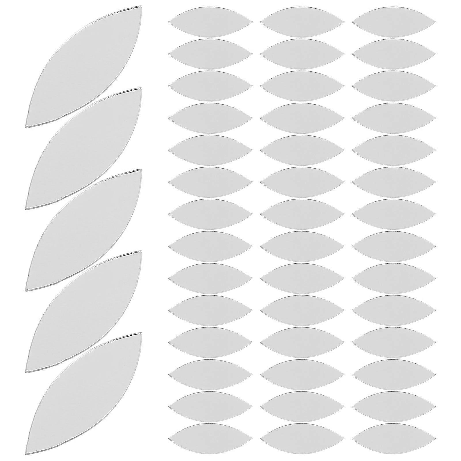 Petal Mirror Tiles for Decor with 750Pcs Mirror Small DIY