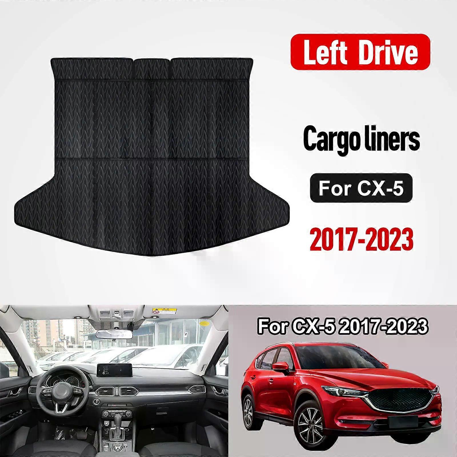 Custom Car Floor Mats For Mazda CX5 CX 5 CX-5 2017 2018 2019 2020 2021 2023 Waterproof Non-slip Protector Accessories parts