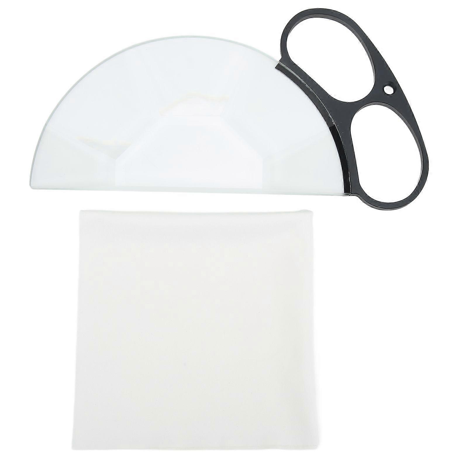 Kaleidoscope Glass Prism Filter 150mm Handheld Semicircular Photography Camera Special Effects Filter