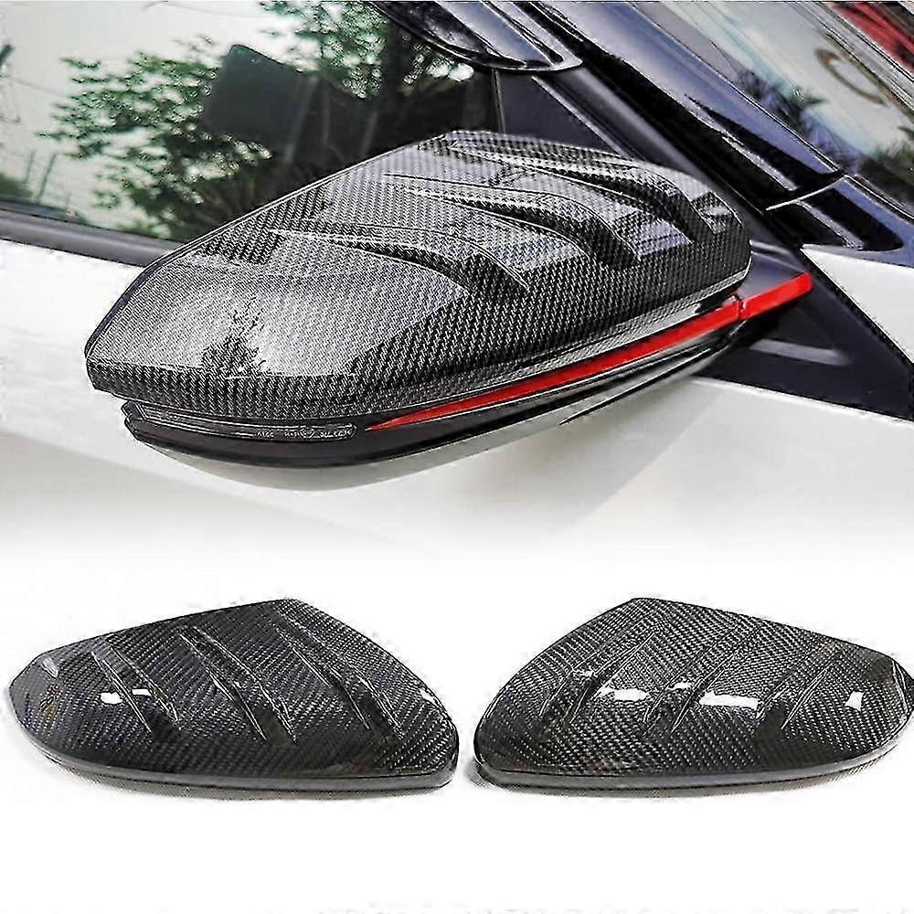 Add-on mirror caps for Honda Civic - Carbon fiber 2016-2021 models