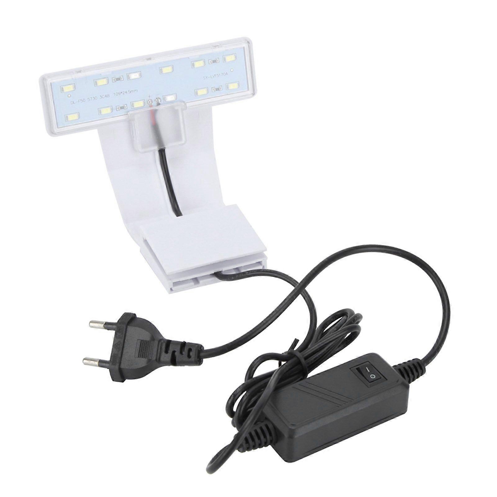 5W Aquarium LED Water Plants Light Fish Tank Efficient Energy-saving Clip On Lighting Lamp