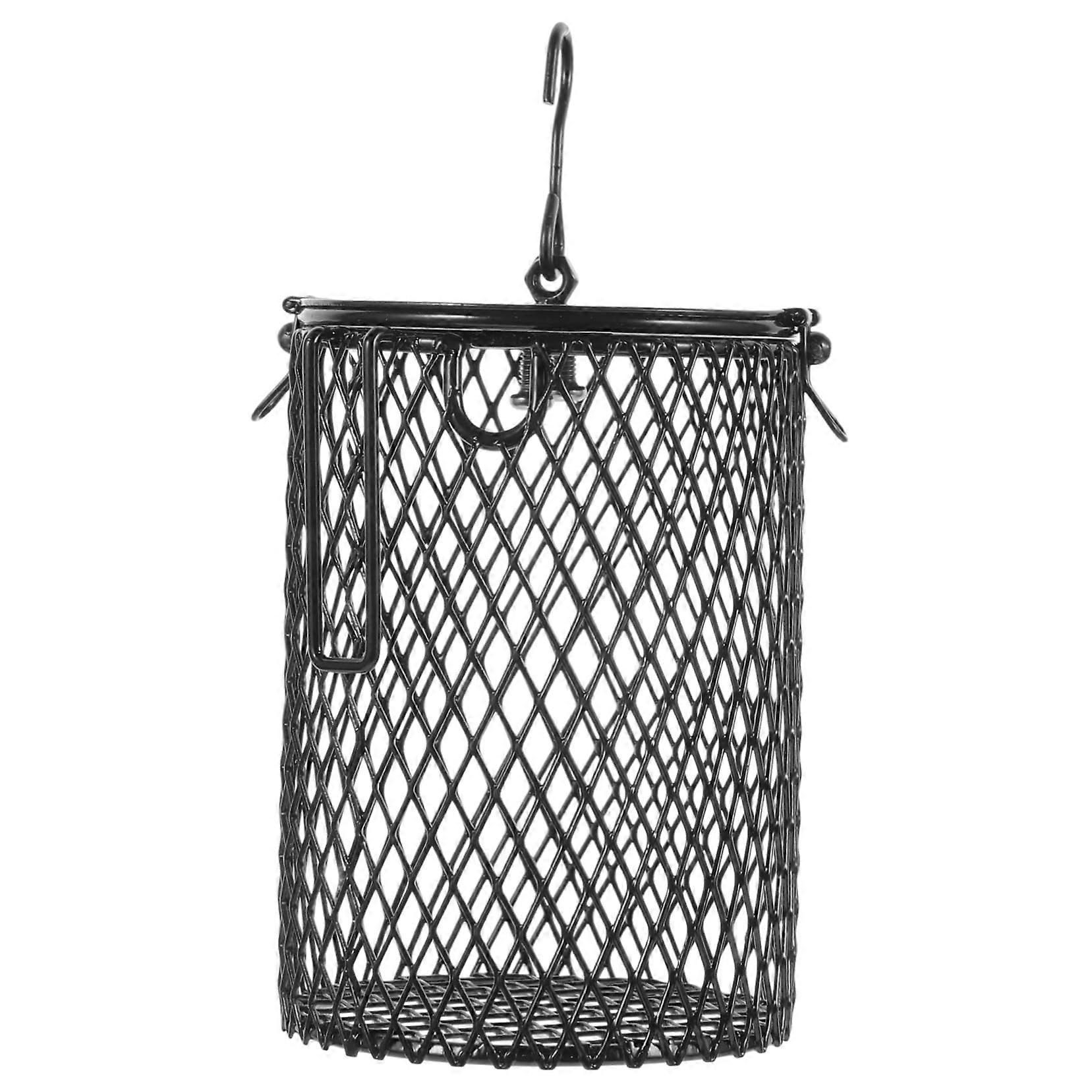 Scald Lamp Shade For Tanks Mesh Cover Ceramic Fluorescent Bulbs Safe Pet Heating Accessory Turtles Lizards Birds