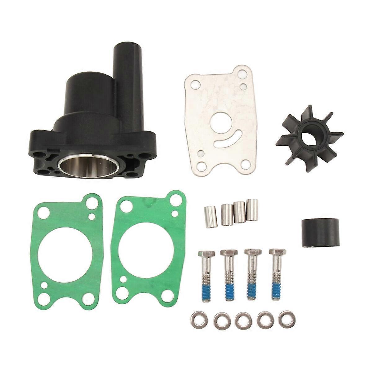 06193-ZV1-00 Outboard Water Pump Impeller Repair Kit for 4-Stroke 5HP BF5A1 -BF5A6 BF5AK0 BF5AK3 061