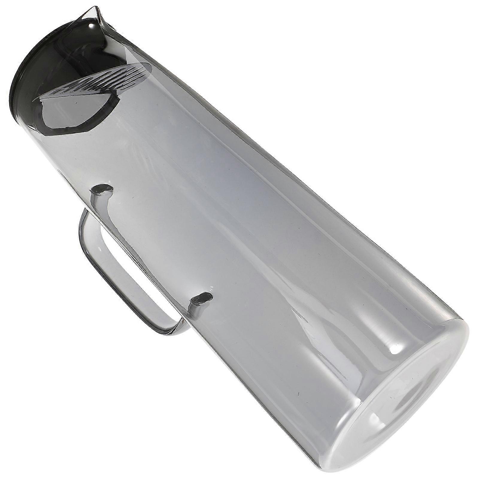 Water Filtration Kettle 3Pcs Household Juicer Pitcher With Lid Grey Perfect For Home Use And Dining Occasions