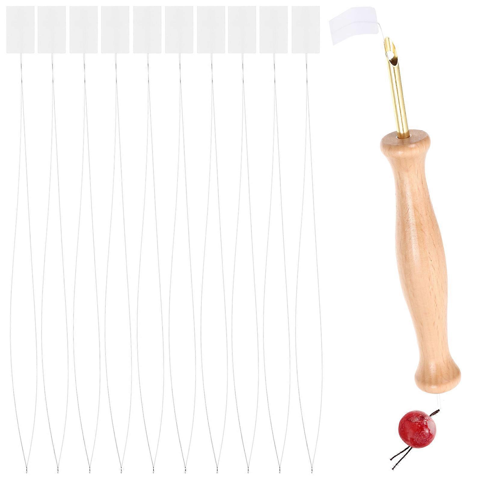 Needle Threaders for Sewing Beading Needle with Wire Loop 20Pcs