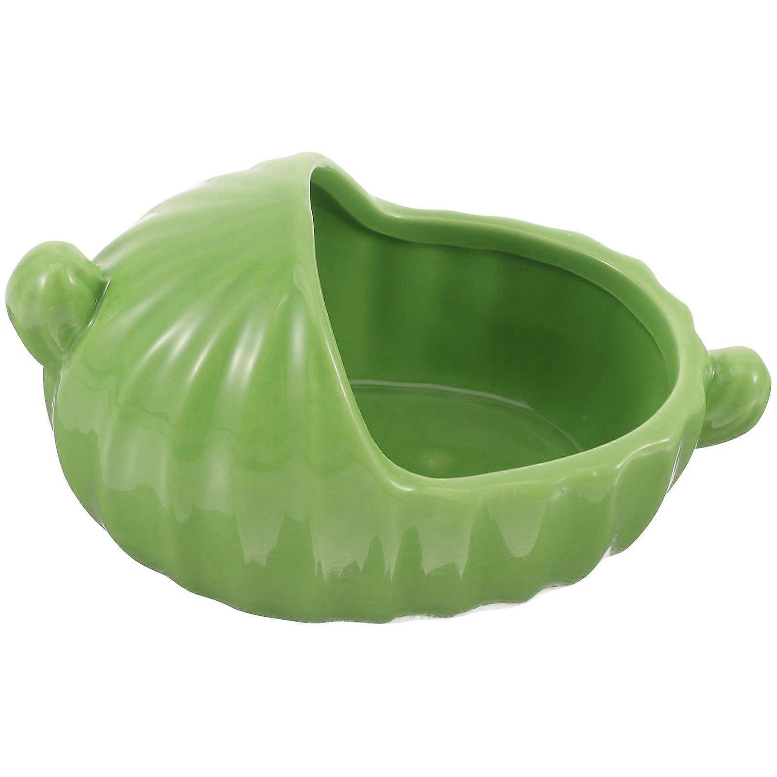 Ceramic Sand Bath For Hamsters Pet Bathing Small Pets 1Set