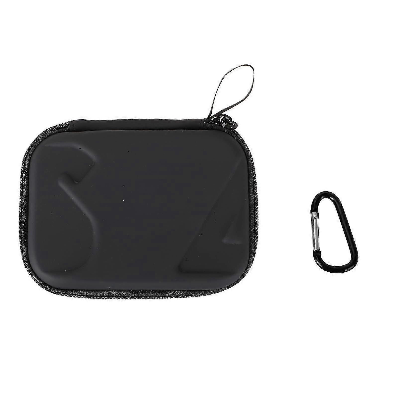 Carrying Case for DJI OSMO Action 5/4/3 - Hard Travel Case, Protective Handbag, Black/Orange Design, Compact Size 2025