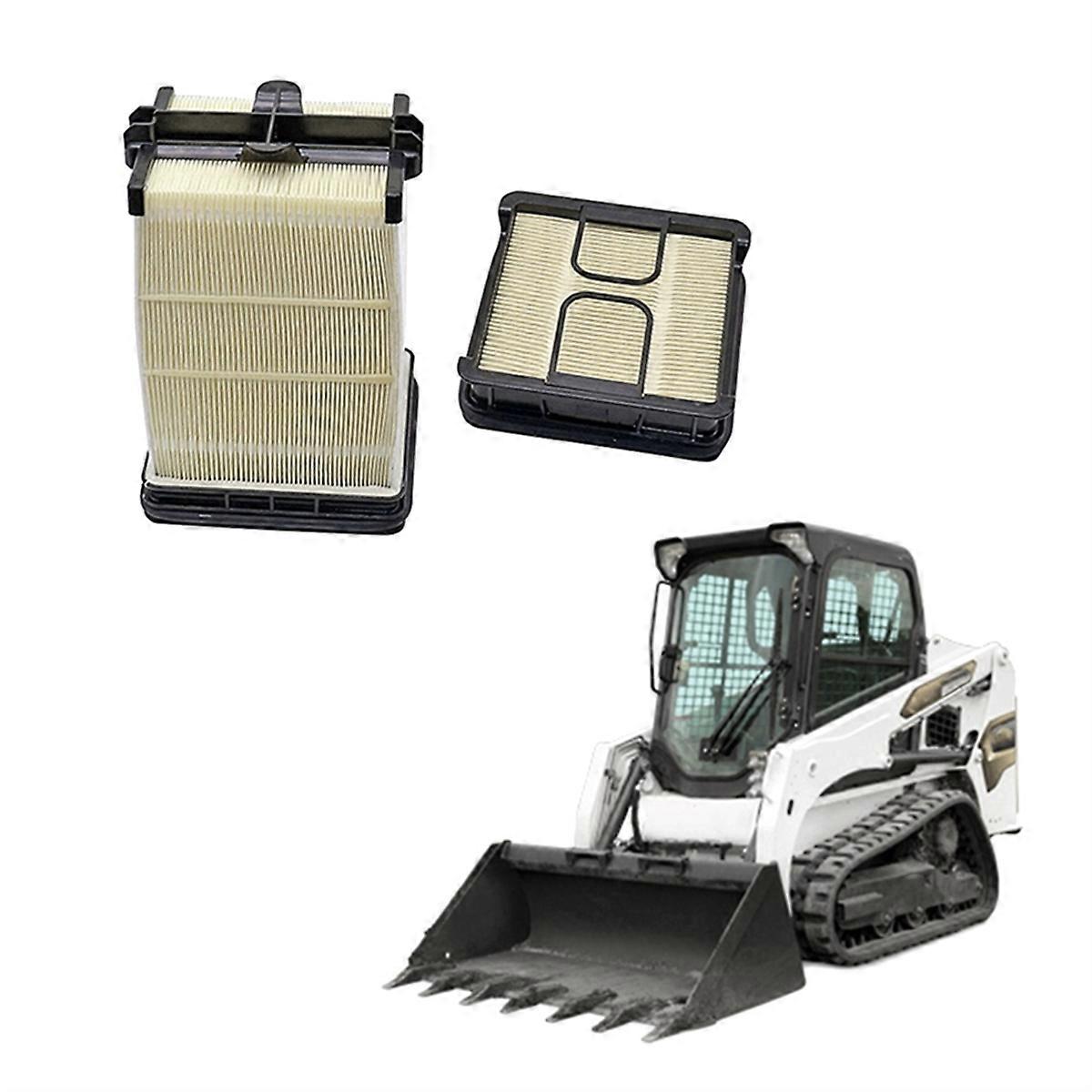 Inner & Outer Air Filter W/Hydraulic Oil Vent Cap Replace for 