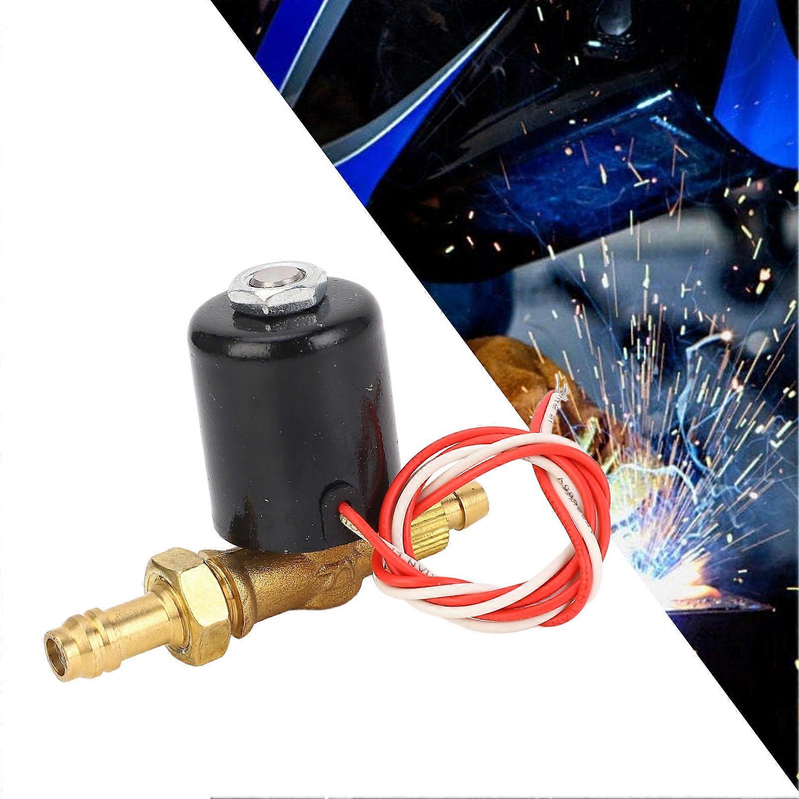24V DC Welding Solenoid Valve for Water Gas Oil 0-0.8Mpa Pressure