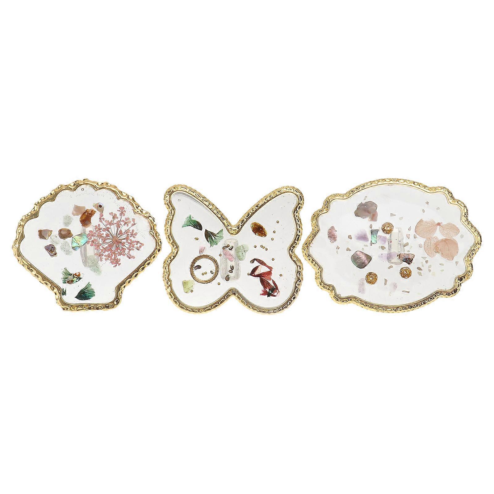 Manicure Pallets Nail Displaying Plate for Salon Using 6Pcs Assorted