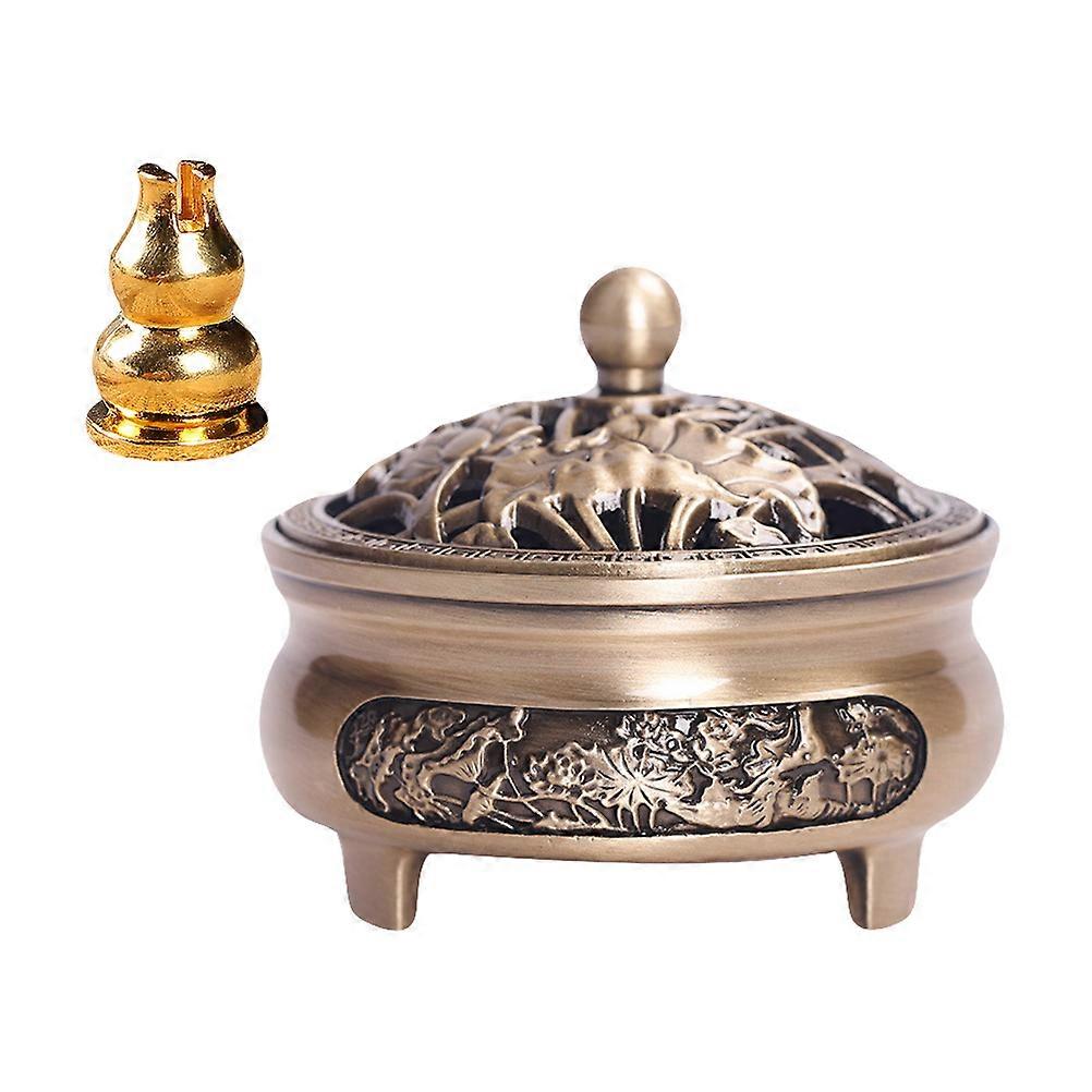 Decorative Censer for Home Study Bedroom .8x7.8x6.9cm Handcrafted Style 1 Set